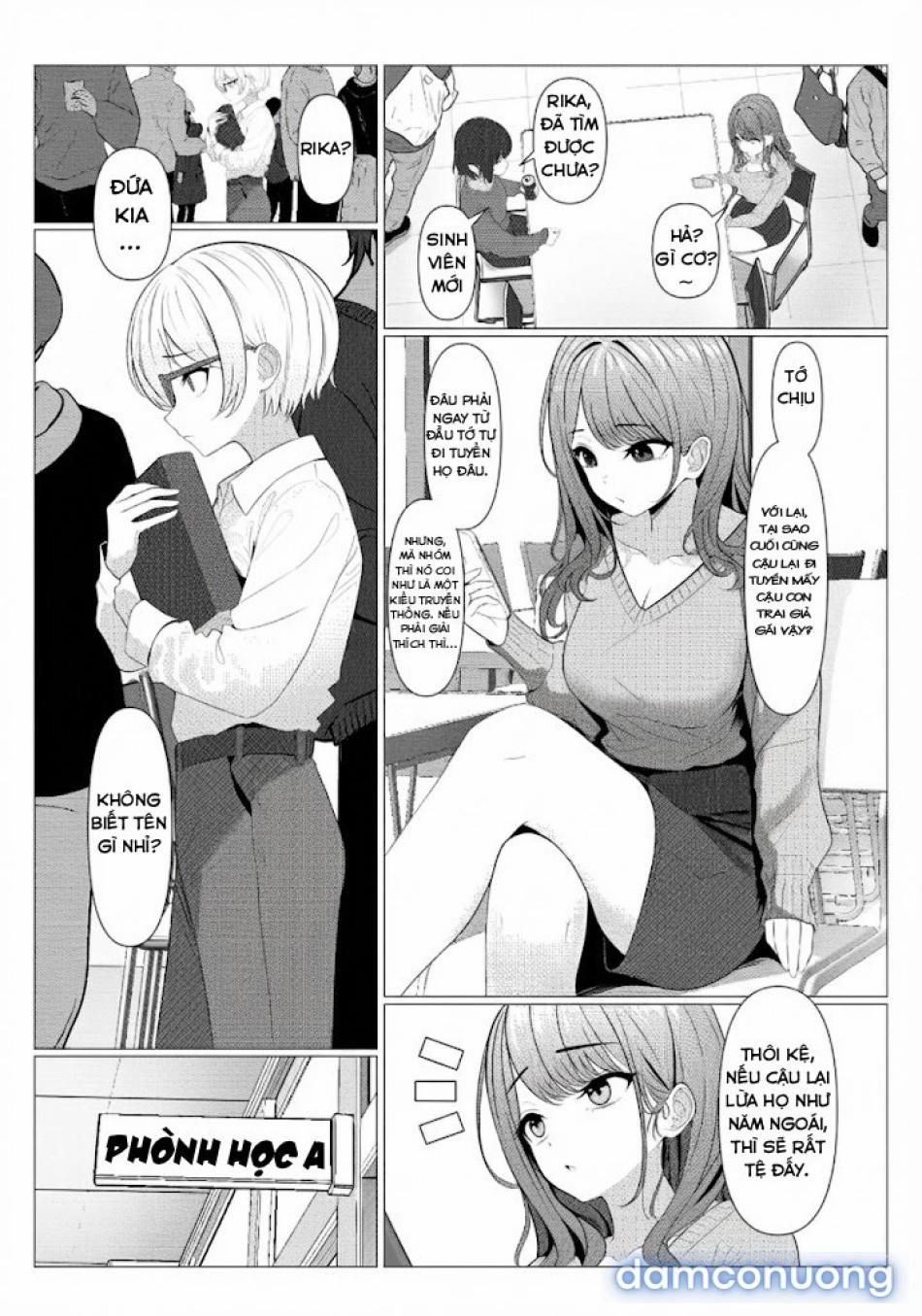 Hồ Sơ Bệnh Án Nữ Hóa Của Hayato-Sensei OneShot trang 3