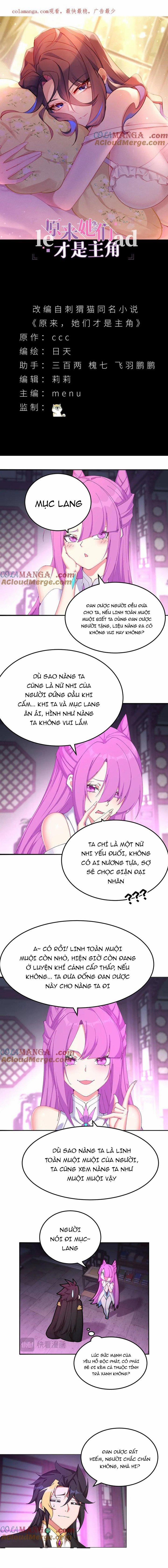 Hóa Ra Các Cô Ấy Mới Là Nhân Vật Chính 45 trang 1