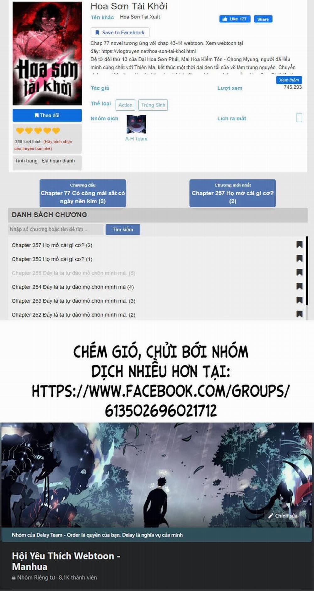 Hoa Sơn Tái Khởi 55 trang 104