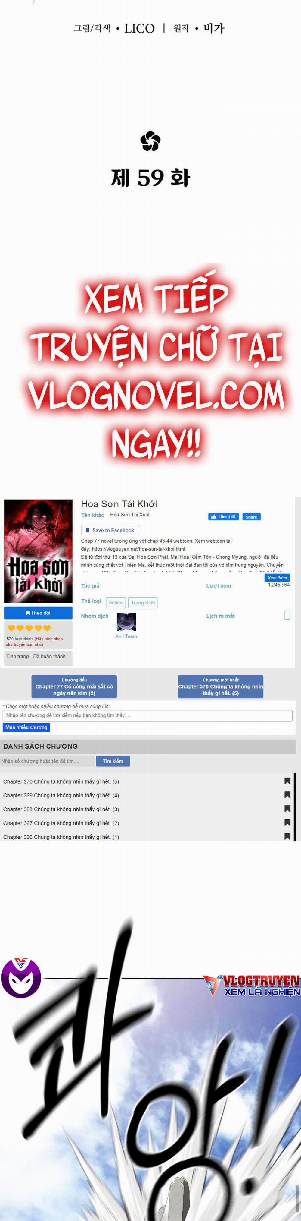 Hoa Sơn Tái Khởi 59 trang 56