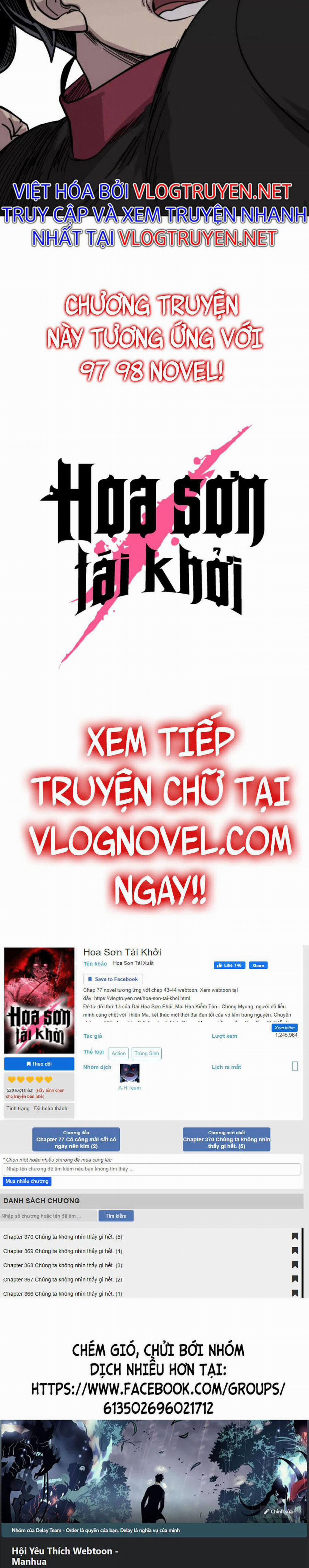 Hoa Sơn Tái Khởi 60 trang 109