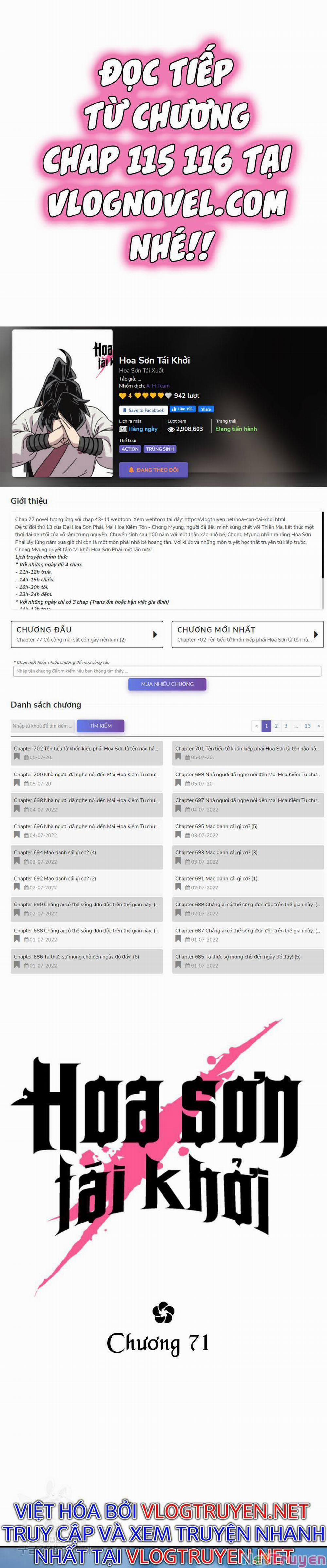 Hoa Sơn Tái Khởi 71 trang 44