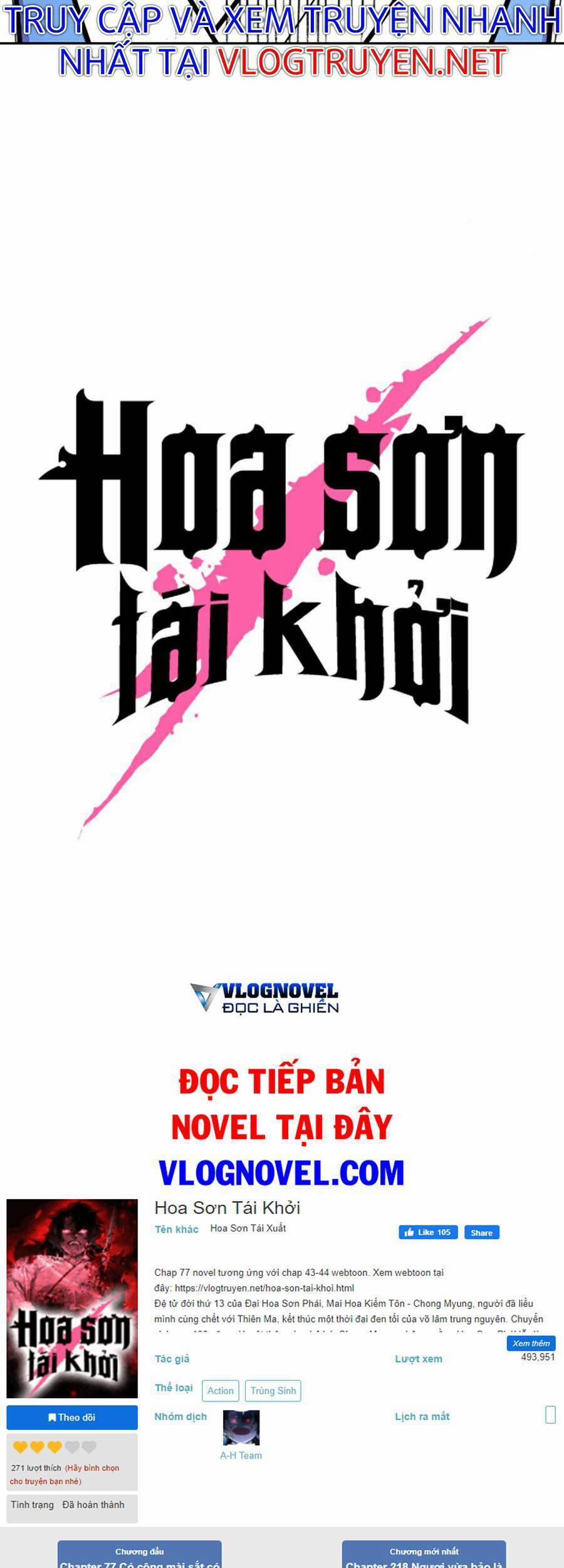 Hoa Sơn Tái Xuất | Hoa Sơn Tái Khởi 53 trang 92
