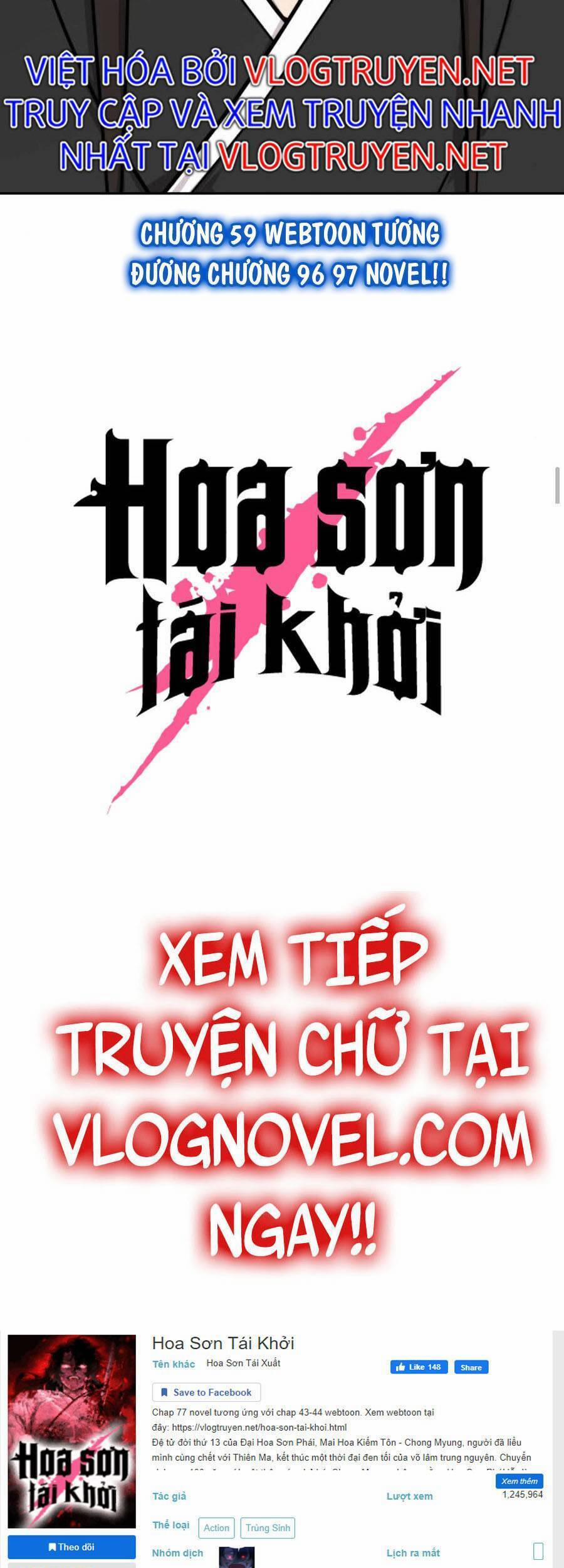 Hoa Sơn Tái Xuất | Hoa Sơn Tái Khởi 59 trang 119