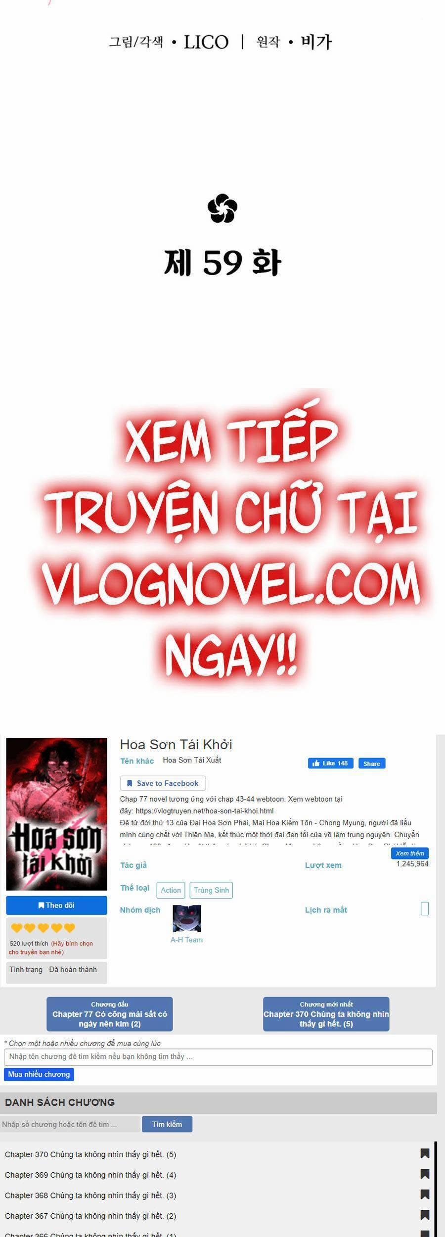 Hoa Sơn Tái Xuất | Hoa Sơn Tái Khởi 59 trang 55