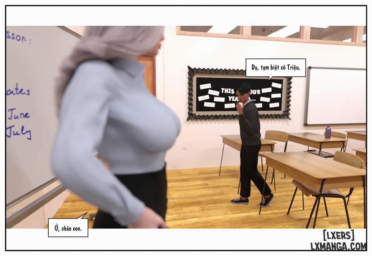 Hoán đổi cô trò 1.4 trang 43