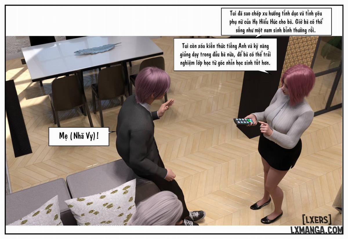 Hoán đổi cô trò 1.5 trang 18