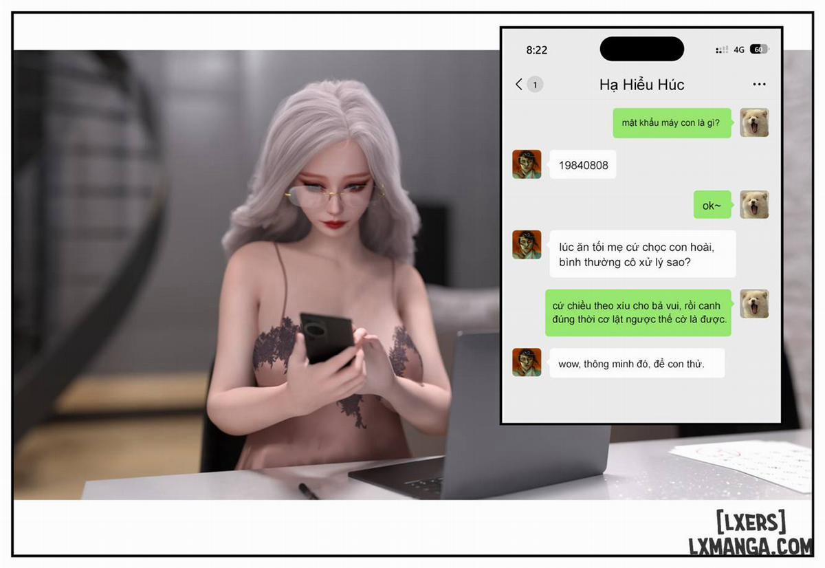 Hoán đổi cô trò 1.5 trang 43