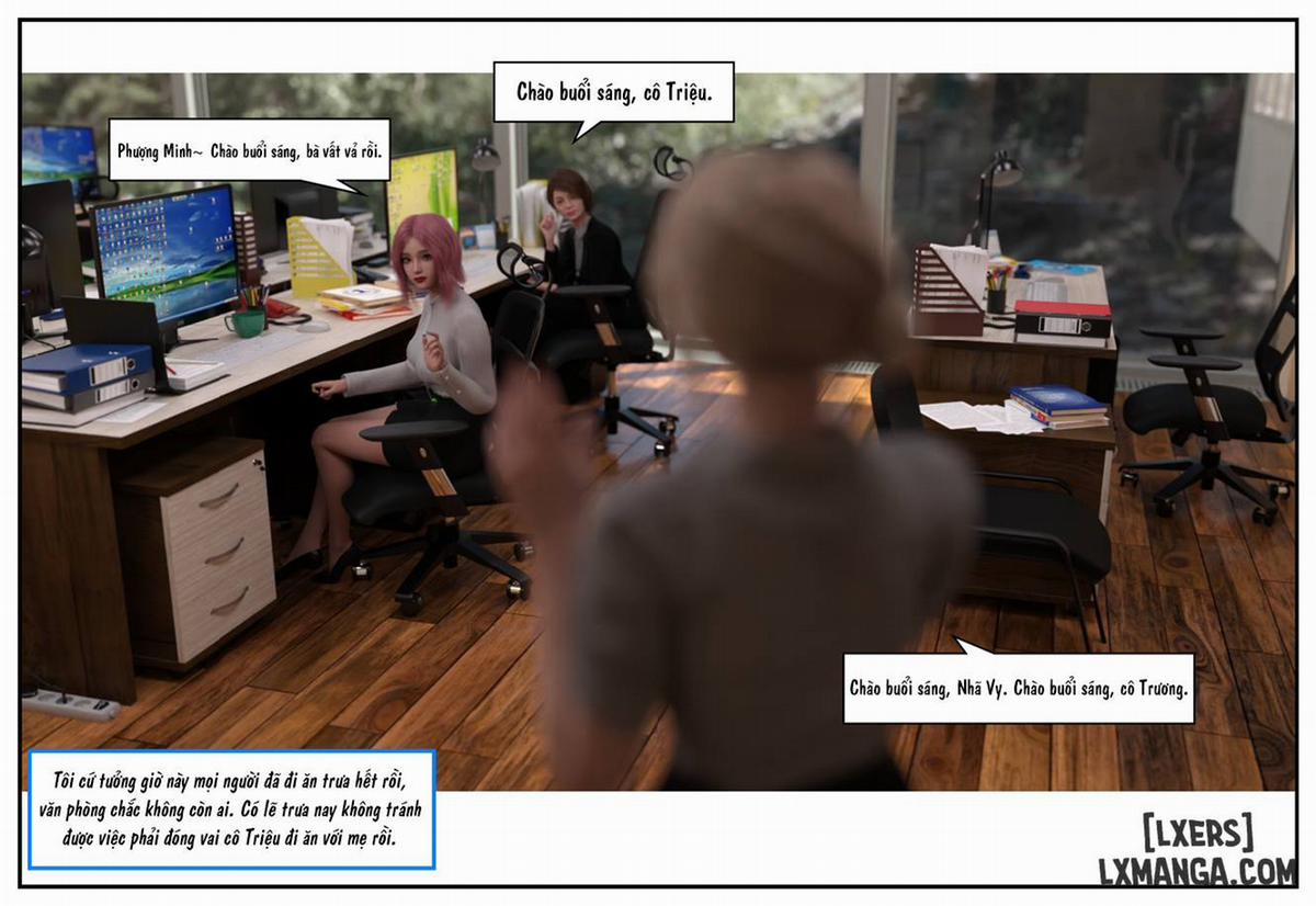 Hoán đổi cô trò 2.1 trang 43