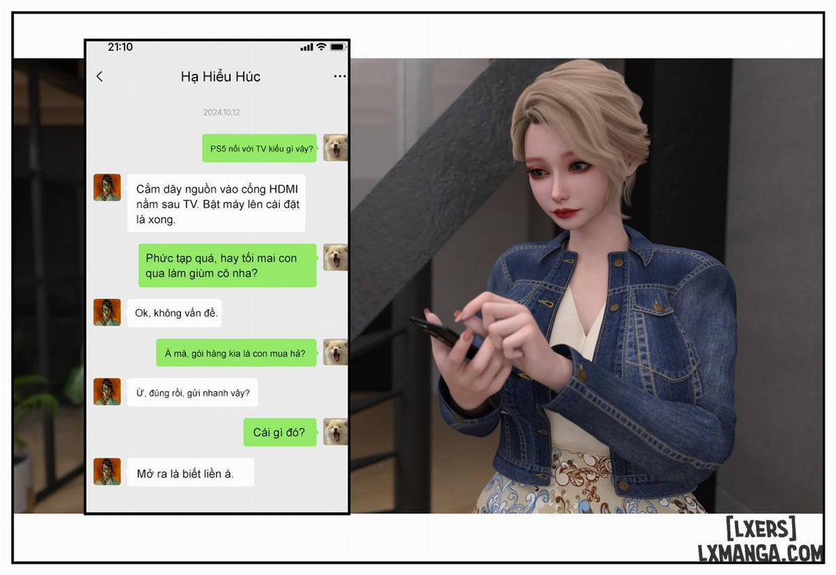 Hoán đổi cô trò 2.3 trang 40