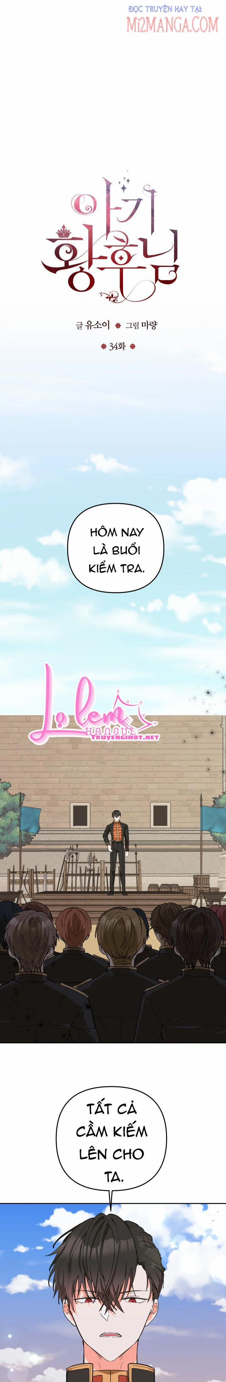 Hoàng Hậu Bé Bỏng 34 trang 4