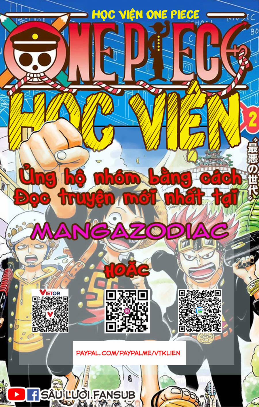 Học Viện One Piece Chương 7 5 Trang 1