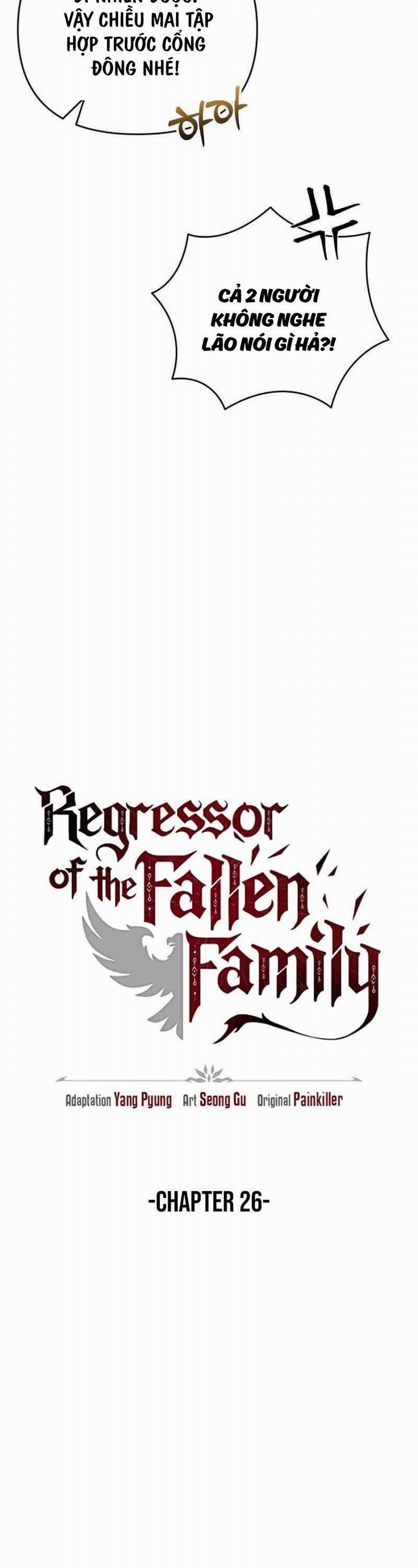 Hồi Quy Giả Của Gia Tộc Suy Vong 26 trang 8
