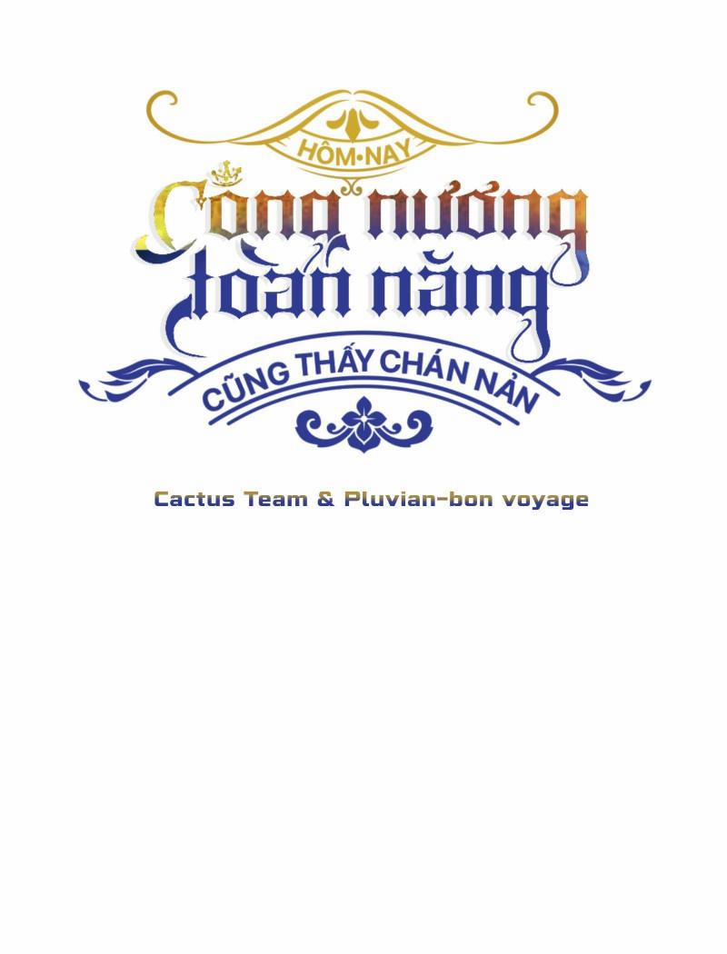 Hôm Nay Công Nương Toàn Năng Cũng Thấy Chán Nản 3.5 trang 32