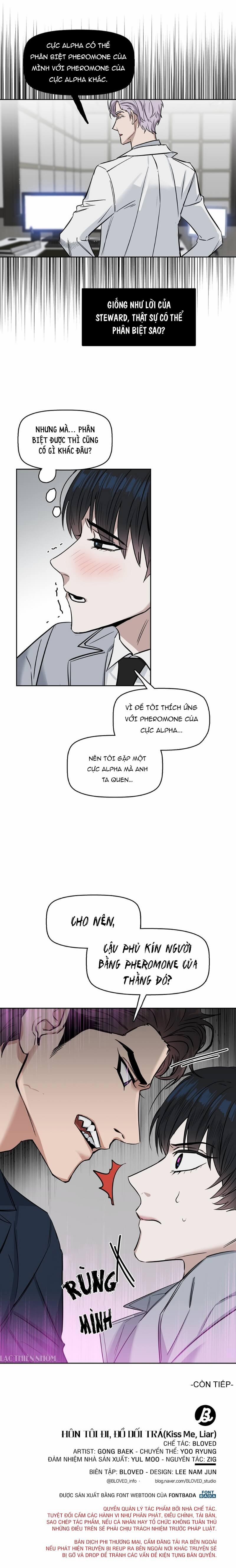 Hôn Tôi Đi, Đồ Dối Trá 16 trang 15