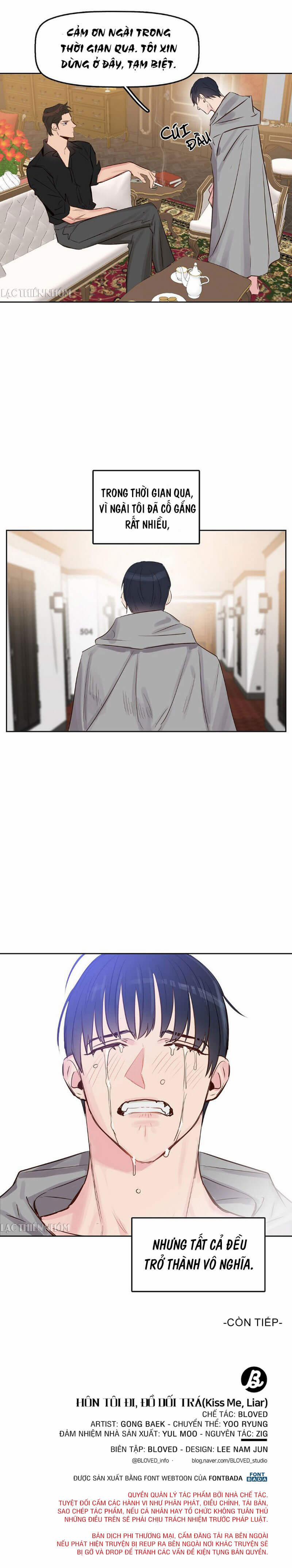 Hôn Tôi Đi, Đồ Dối Trá 4 trang 16