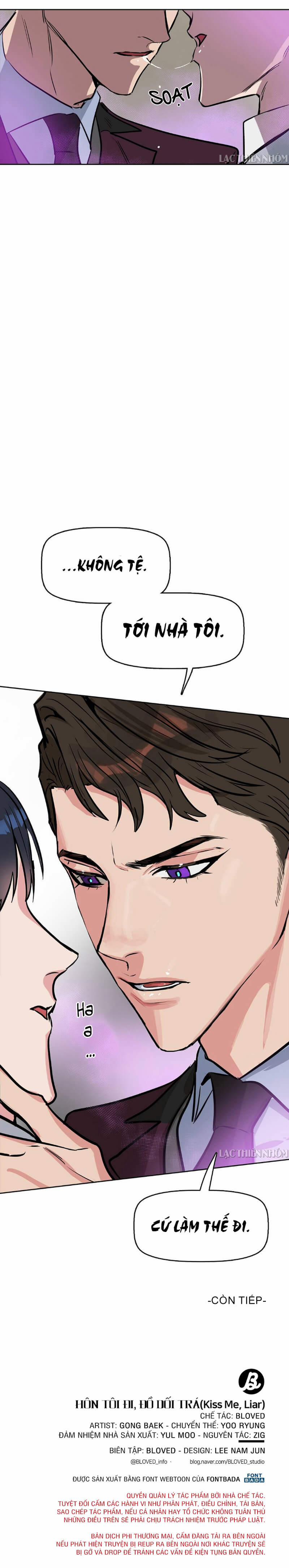 Hôn Tôi Đi, Đồ Dối Trá 7 trang 20