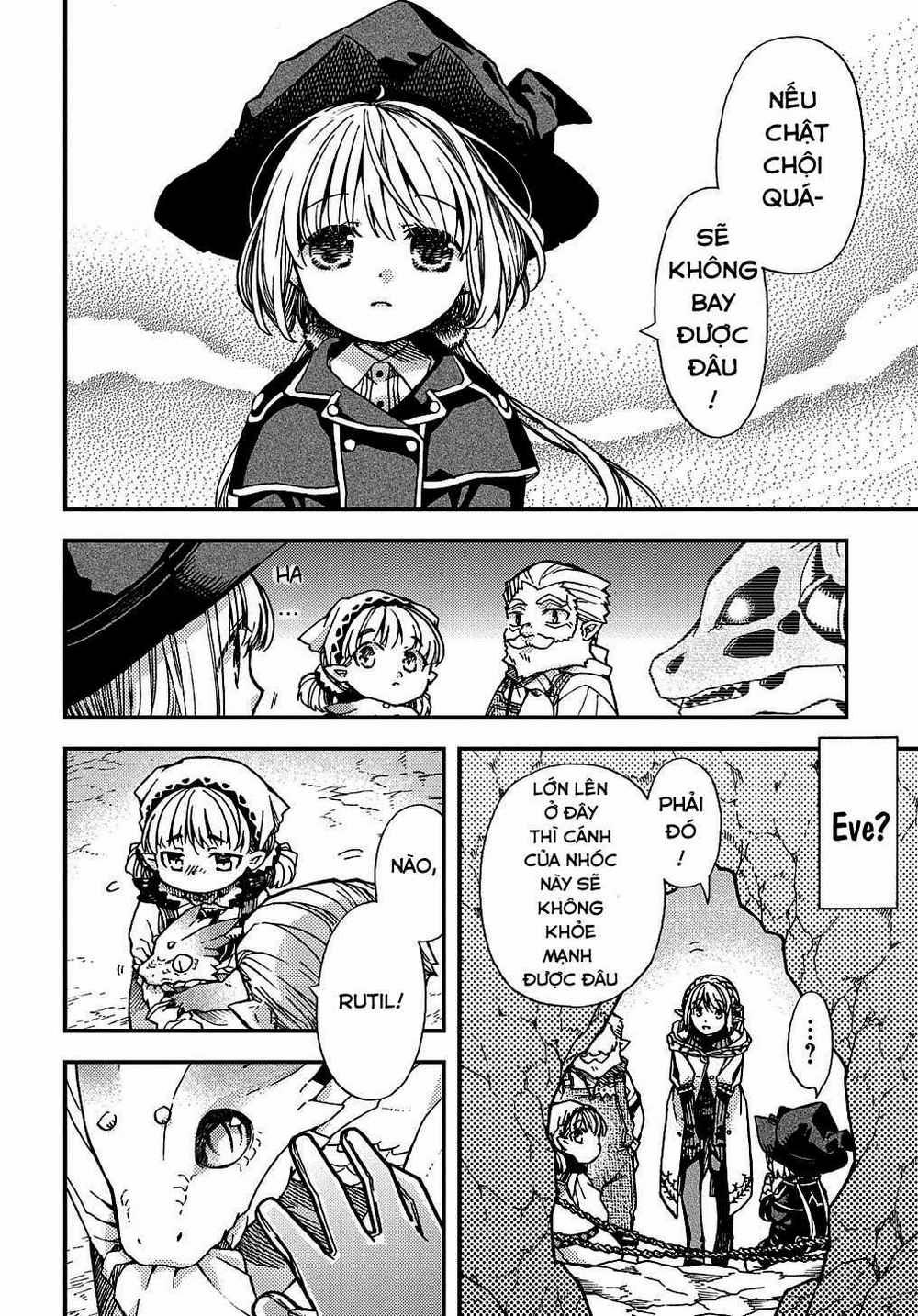 Hone Dragon No Mana Musume 0 Rượt đuổi trang 10