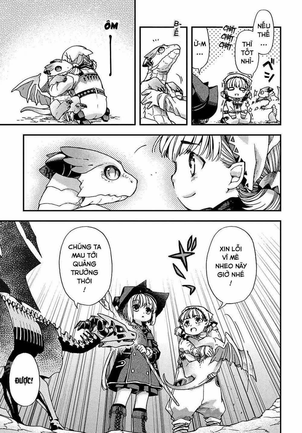 Hone Dragon No Mana Musume 0 Rượt đuổi trang 27