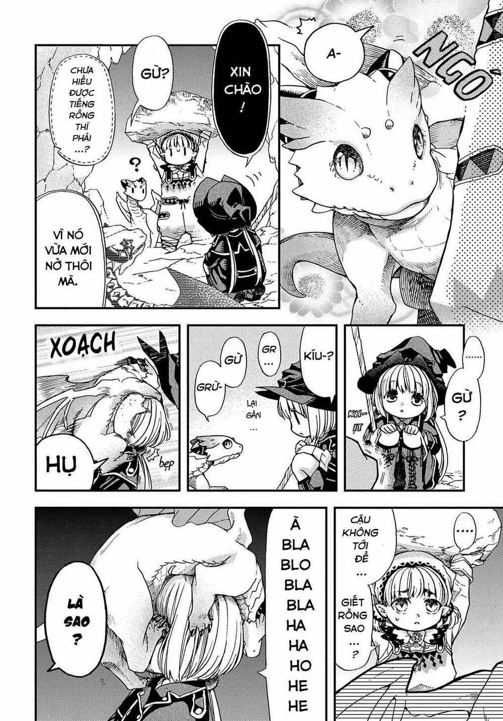 Hone Dragon No Mana Musume 0 Rượt đuổi trang 4