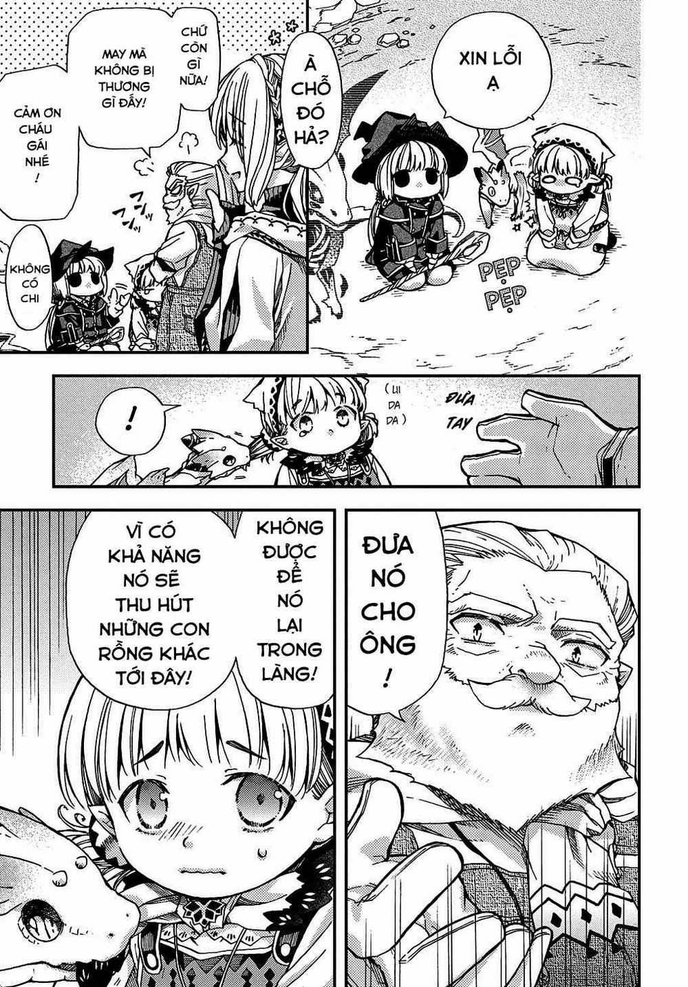 Hone Dragon No Mana Musume 0 Rượt đuổi trang 7