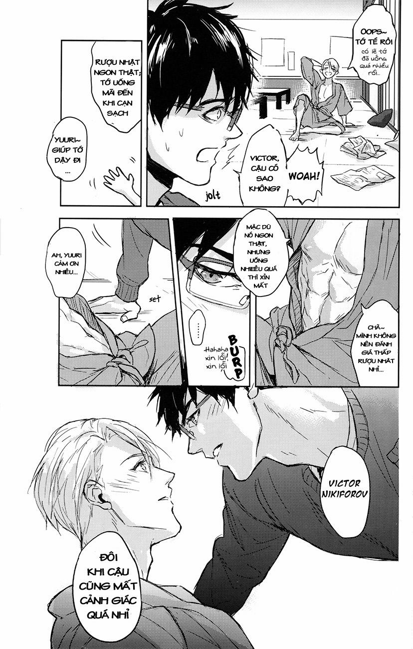 Honne wa Yopparatta Ato de (Yuri!!! On Ice) Chương Oneshot Trang 21