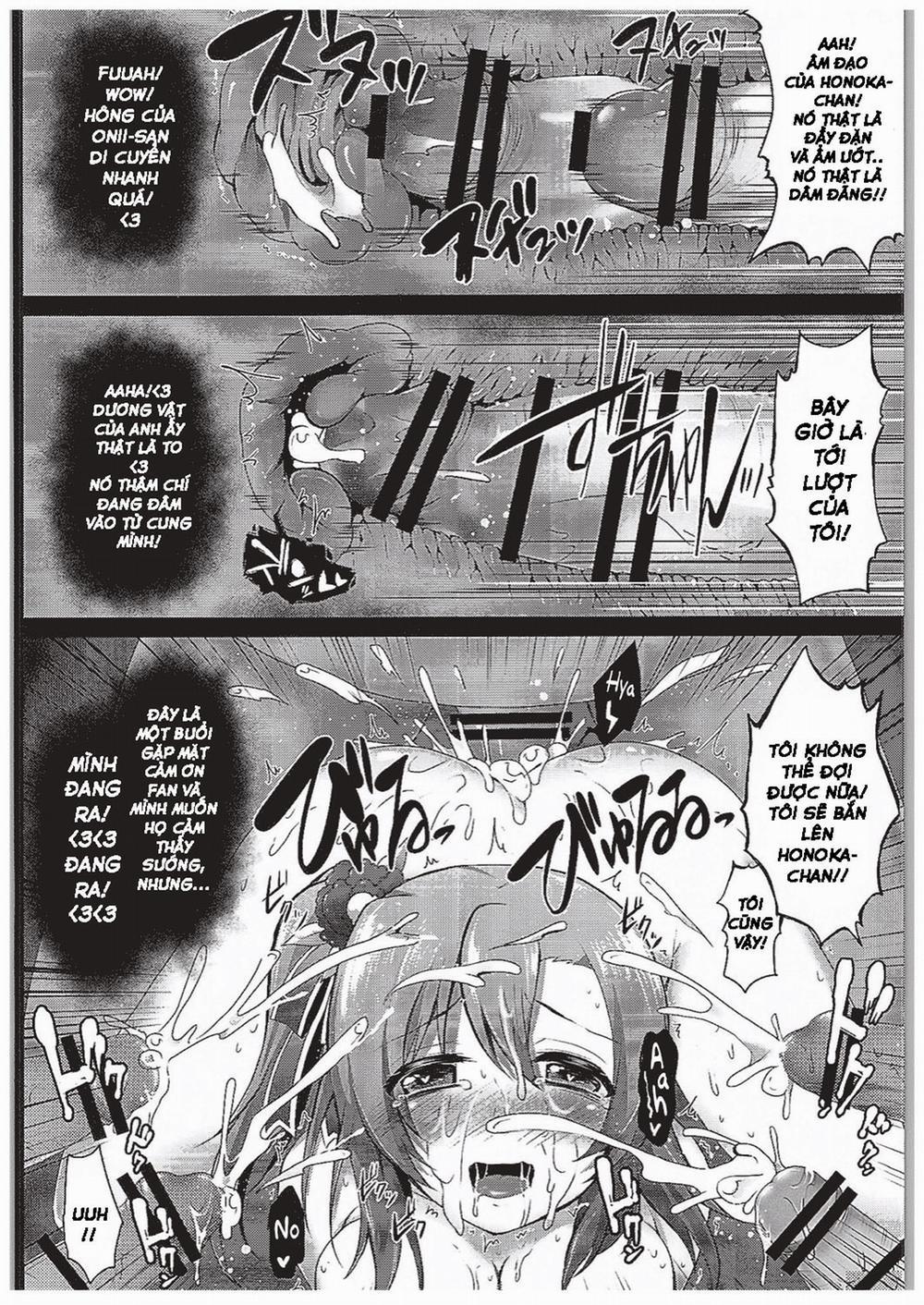 Honoka Fan Kanshasai -Datte Rankou Party Owaranai- (Love Live!) Oneshot trang 10