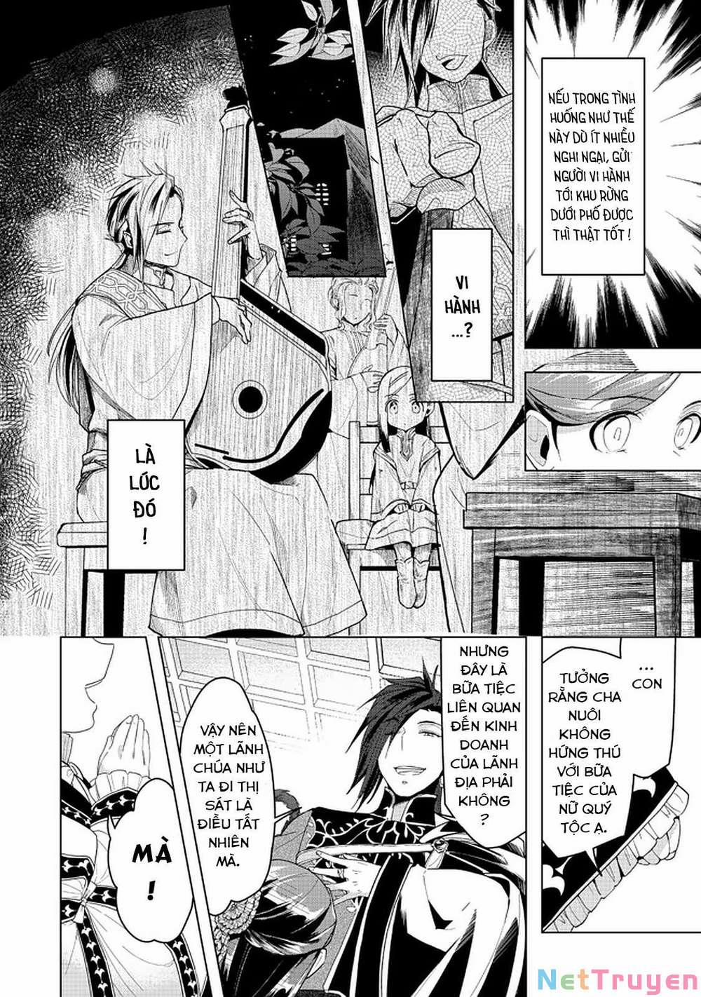 Honzuki No Gekokujou : Dai 3-Bu Ryouchi Ni Hon O Hirogeyou ! 0 Buổi biểu diễn Harspiel trang 21