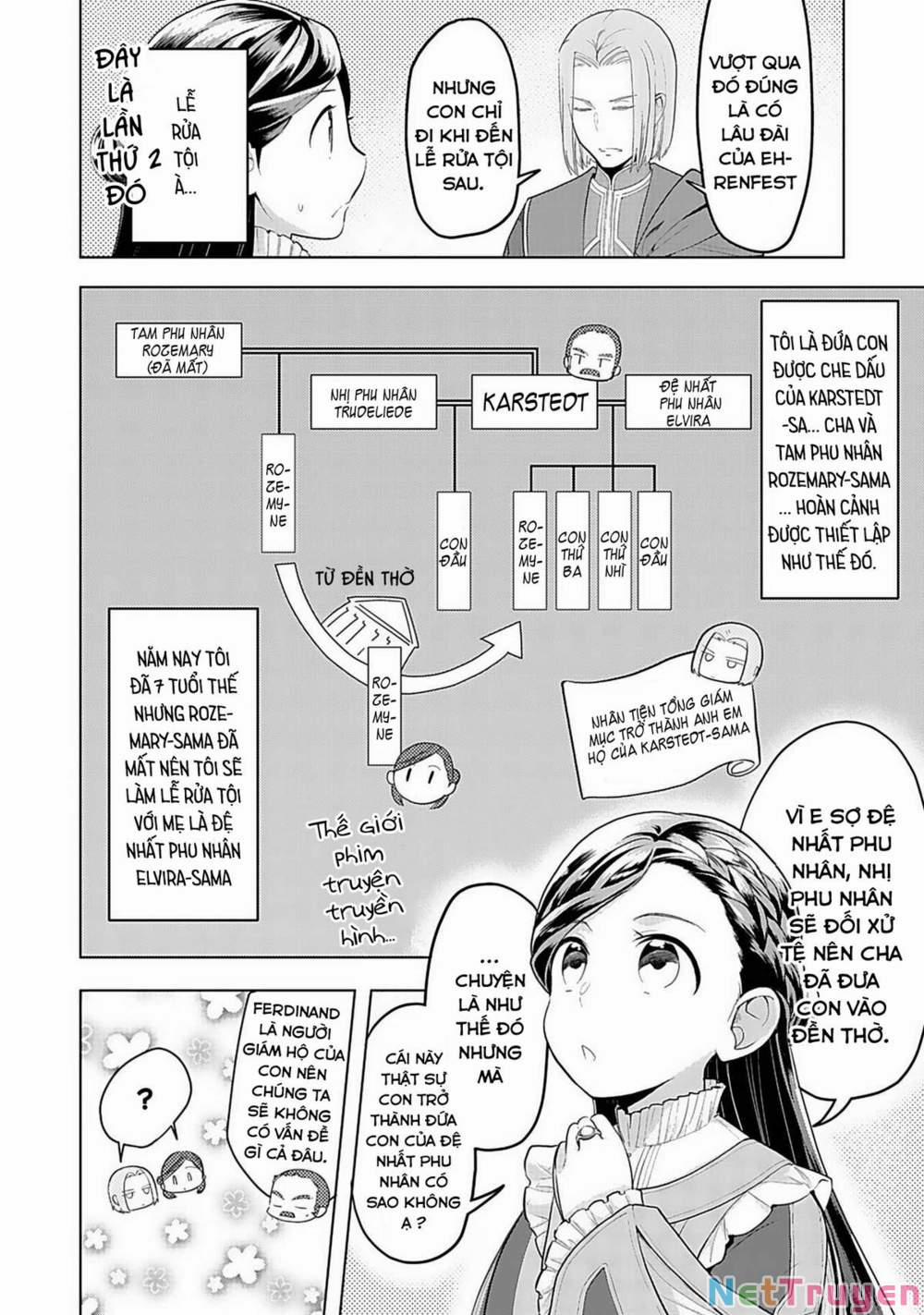 Honzuki No Gekokujou : Dai 3-Bu Ryouchi Ni Hon O Hirogeyou ! 0 Con gái của quý tộc trang 11