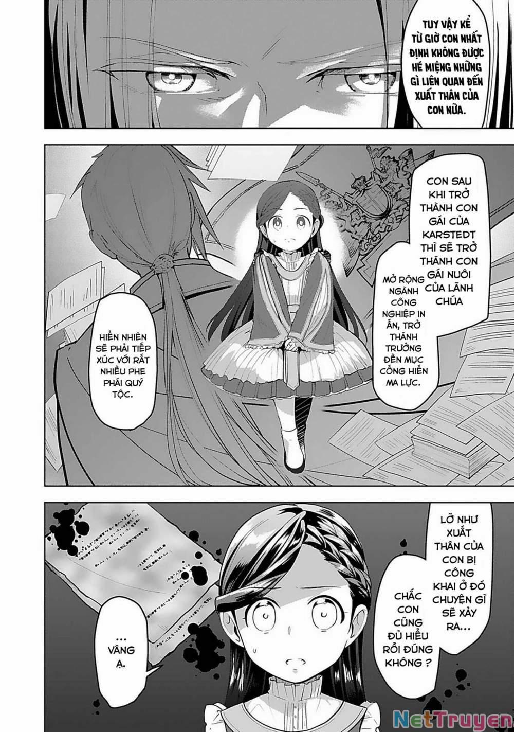 Honzuki No Gekokujou : Dai 3-Bu Ryouchi Ni Hon O Hirogeyou ! 0 Con gái của quý tộc trang 13