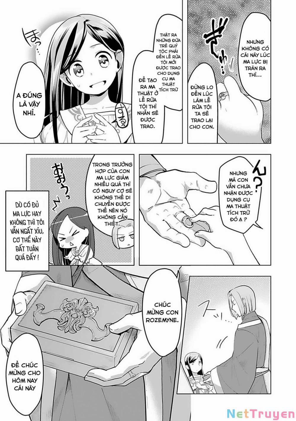 Honzuki No Gekokujou : Dai 3-Bu Ryouchi Ni Hon O Hirogeyou ! 0 Con gái của quý tộc trang 30