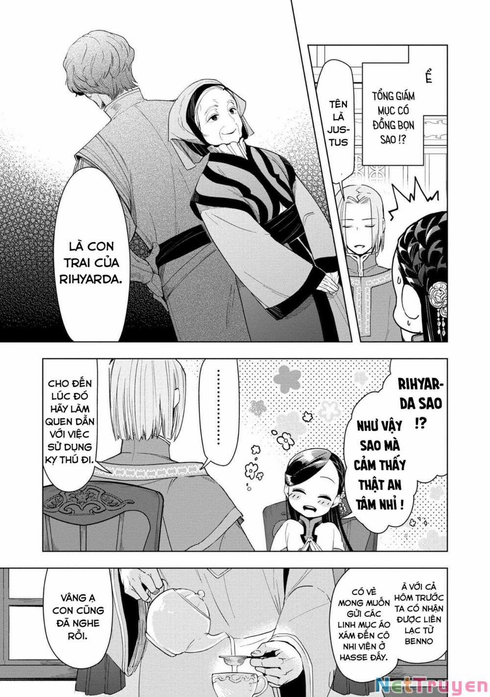 Honzuki No Gekokujou : Dai 3-Bu Ryouchi Ni Hon O Hirogeyou ! 0 Cuộc họp về lễ hội thu hoạch trang 12