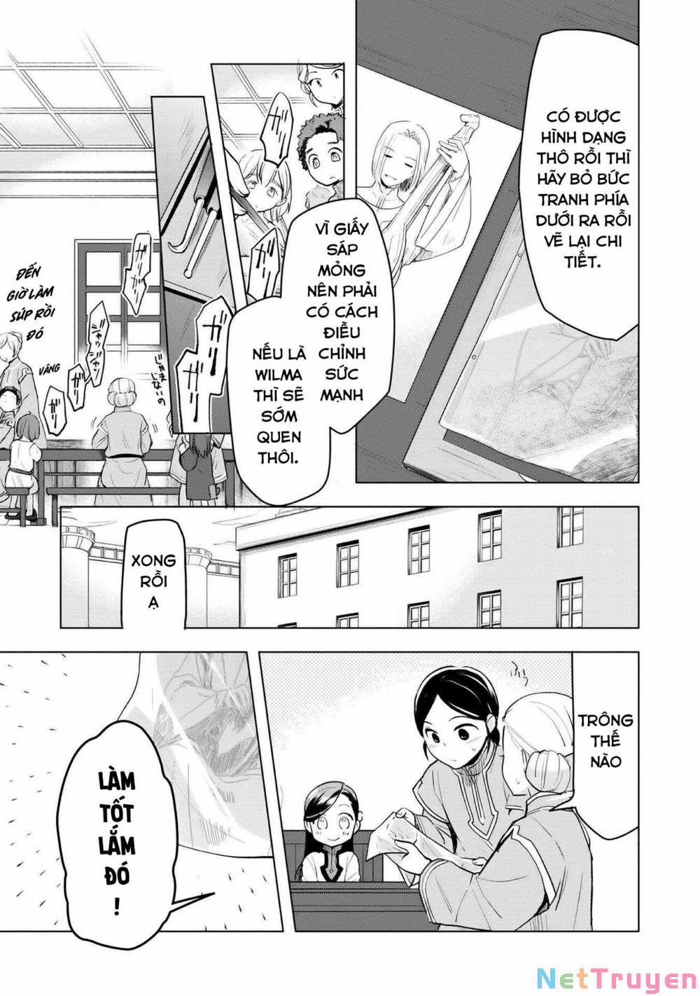 Honzuki No Gekokujou : Dai 3-Bu Ryouchi Ni Hon O Hirogeyou ! 0 Hoàn thành giấy sáp trang 15