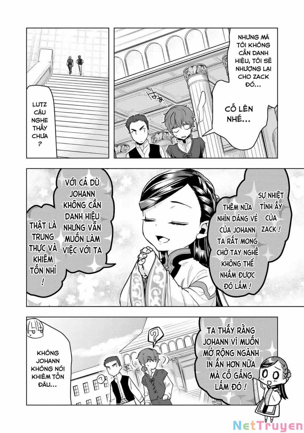 Honzuki No Gekokujou : Dai 3-Bu Ryouchi Ni Hon O Hirogeyou ! 0 Johann và Zack trang 8