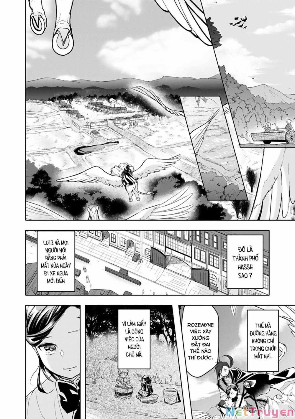 Honzuki No Gekokujou : Dai 3-Bu Ryouchi Ni Hon O Hirogeyou ! 10 trang 4
