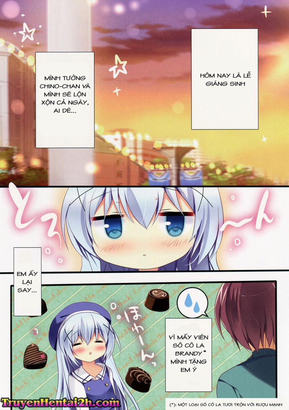 Horoyoi Chino-Chan To (Gochuumon Wa Usagi Desu Ka) Oneshot [Full Color] trang 3