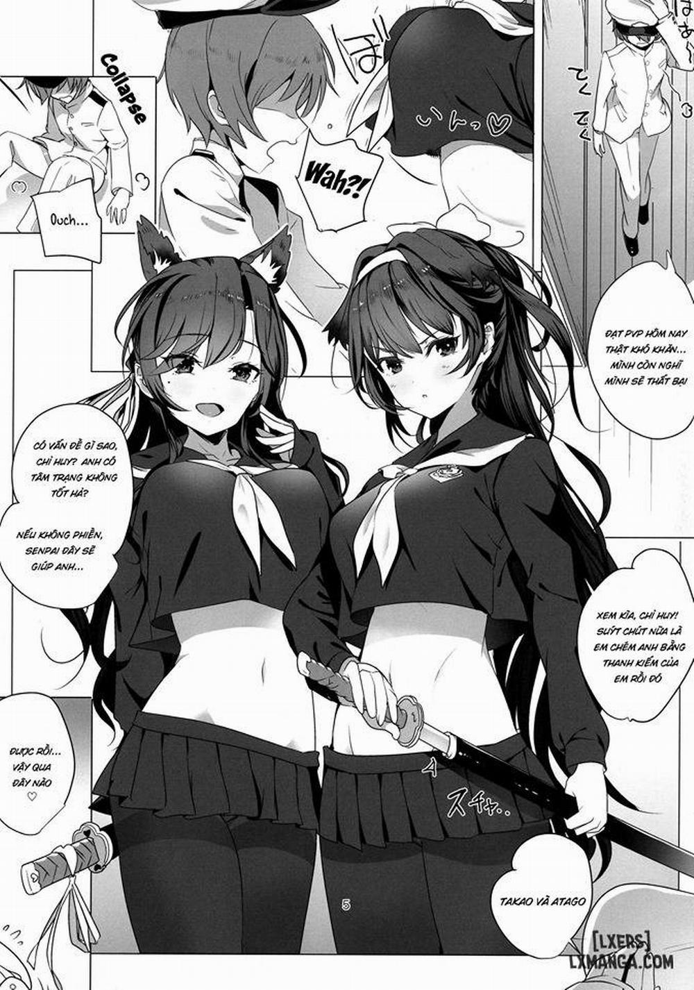 Houkago Yuuwaku Takao to Atago Chương Oneshot Trang 4