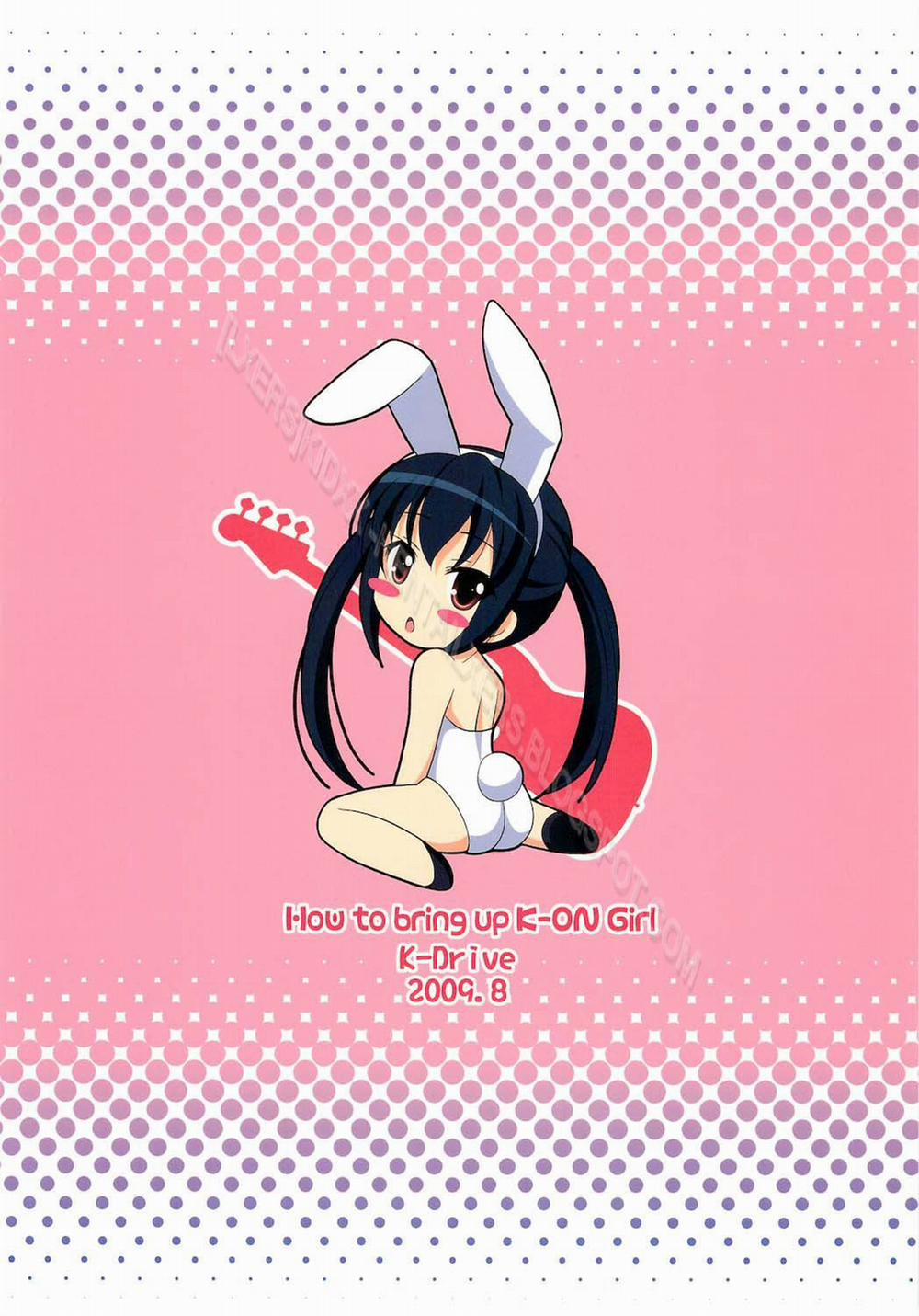 How to bring up K-ON Girl (K-ON) Chương Oneshot Trang 18