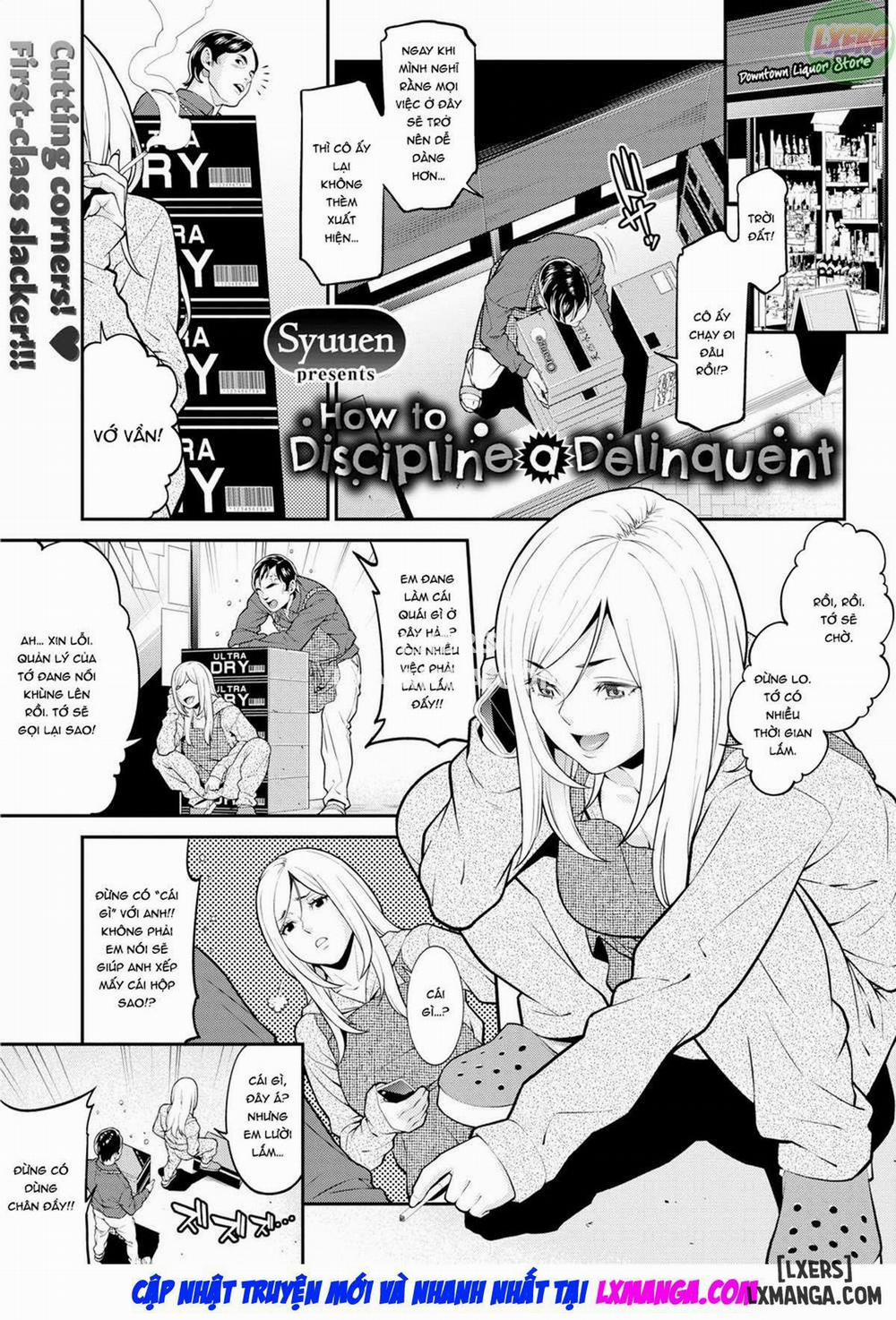 How to Discipline a Delinquent Oneshot trang 3