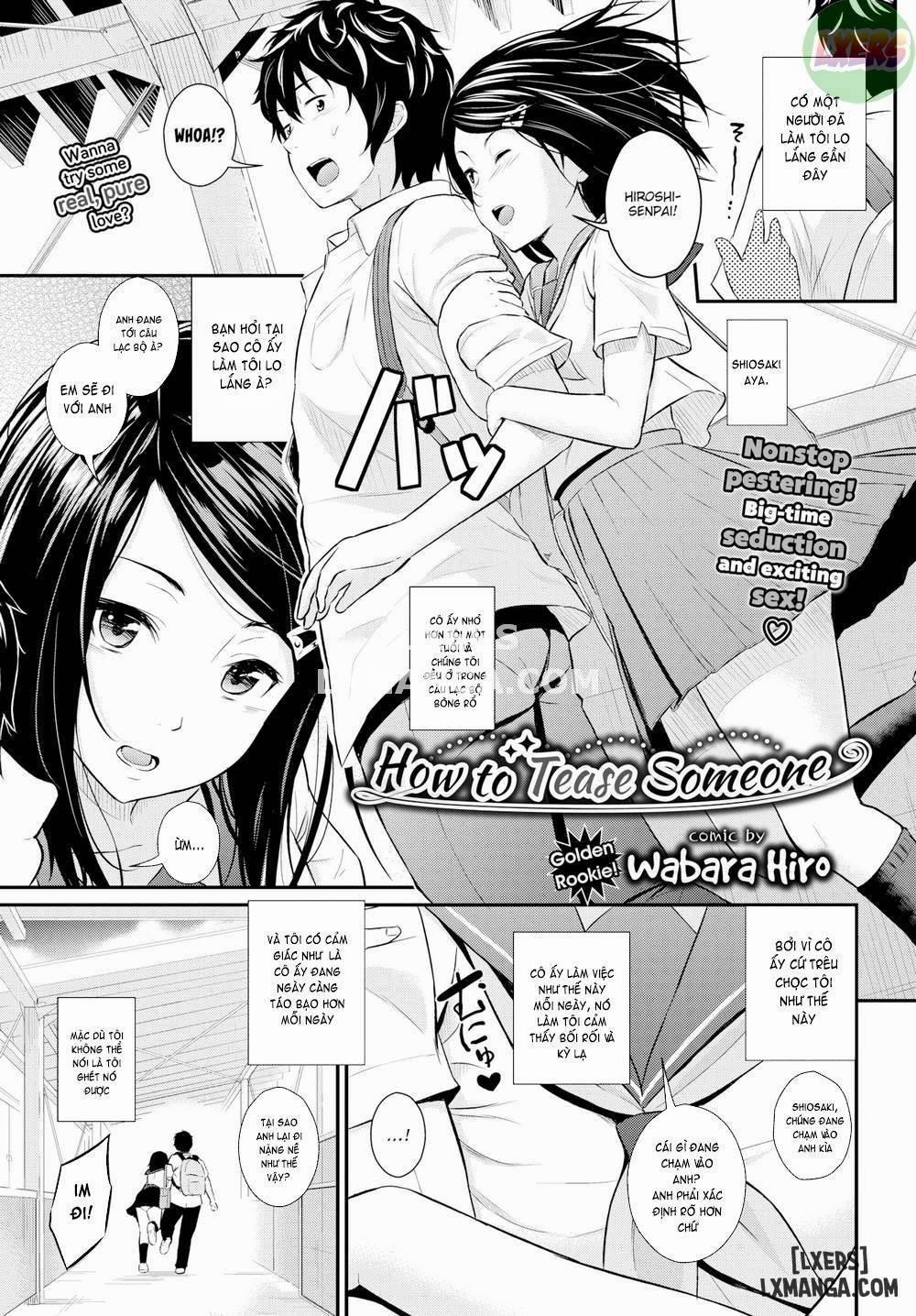 How to Tease Someone Oneshot trang 0
