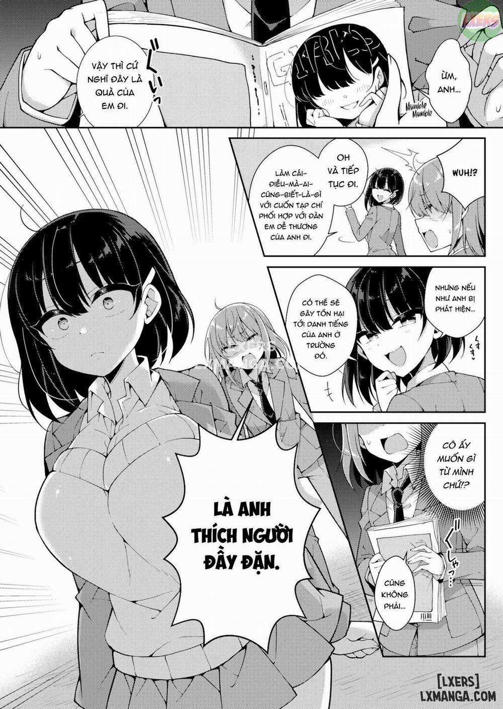 Huge Kouhai X Tiny Senpai Chương Oneshot Trang 5