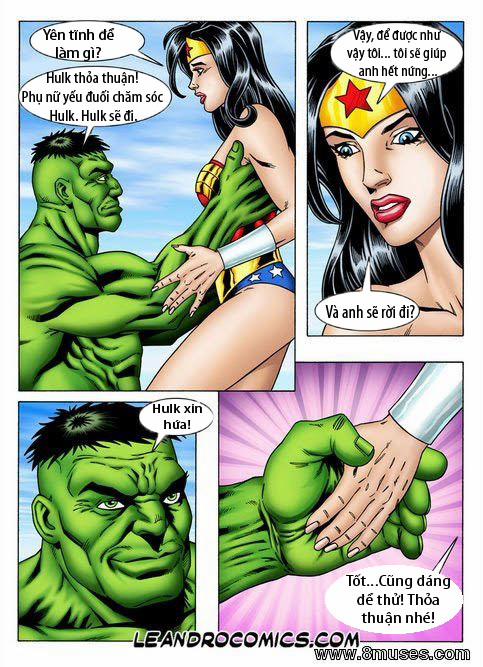 Hulk XXX Wonder Woman Chương Oneshot Fix l i die nh Trang 11