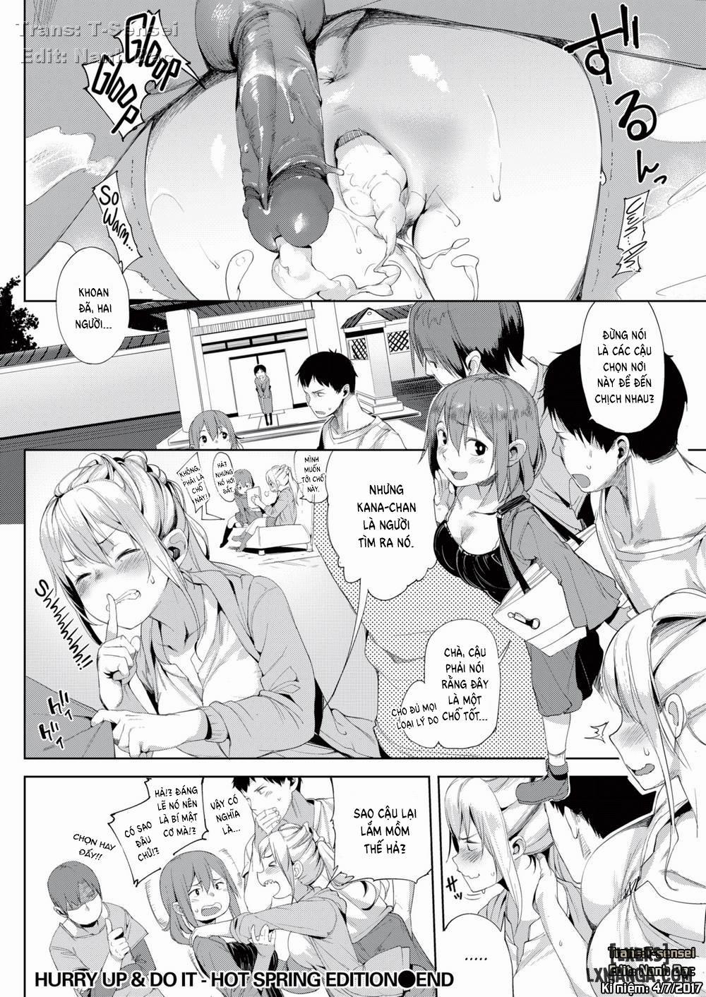Hurry Up & Do It - Hot Spring Edition Oneshot trang 15