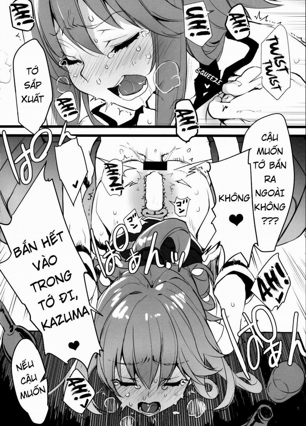 Hyaku Percent Osake no Sei (Kono Subarashii Sekai ni Syukufuku o!) Chương Oneshot Trang 17