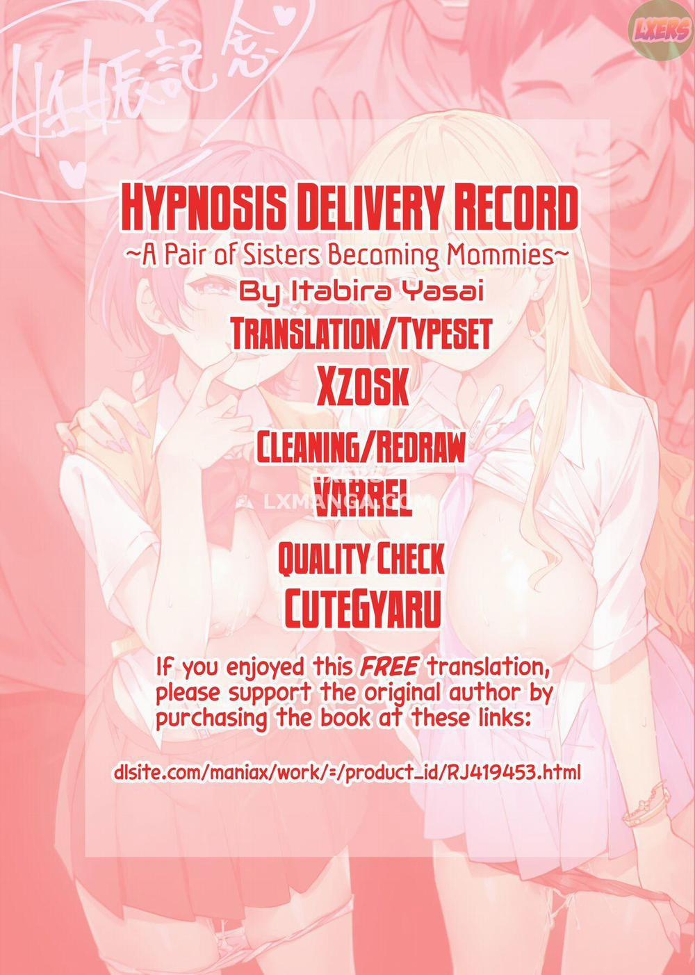 Hypnosis Delivery Record ~A Pair of Sisters Becoming Mommies Chương 2 0 END Trang 41