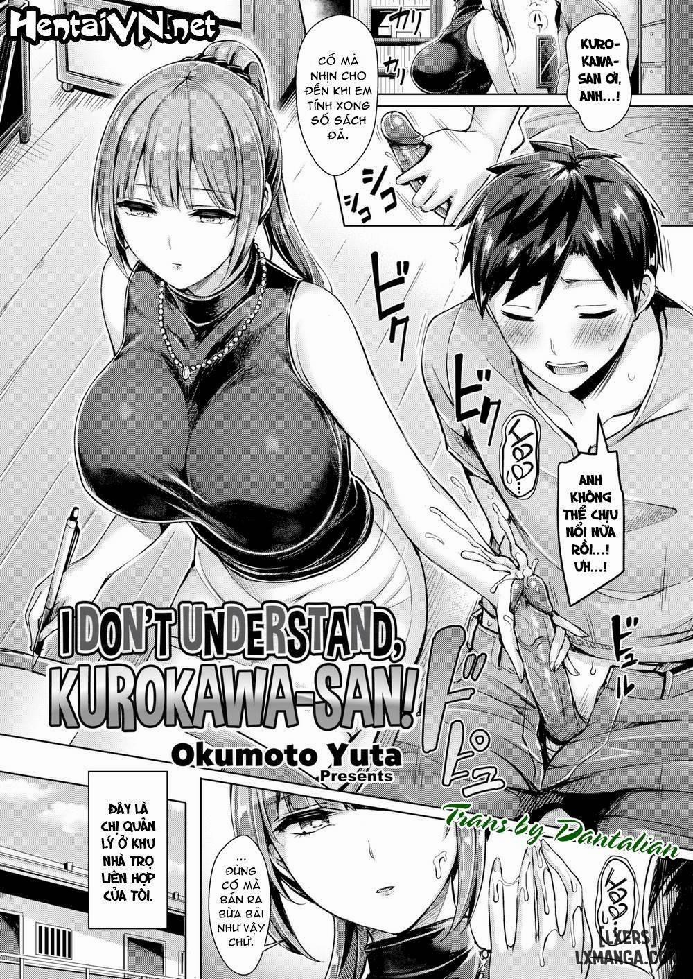 I Don’t Understand, Kurokawa-san Chương Oneshot Trang 1