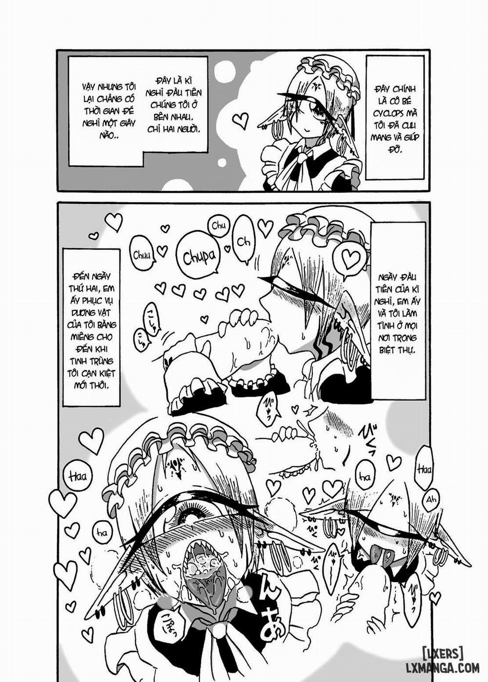 I made a gibberish speaking cyclops girl my maid 3 trang 4
