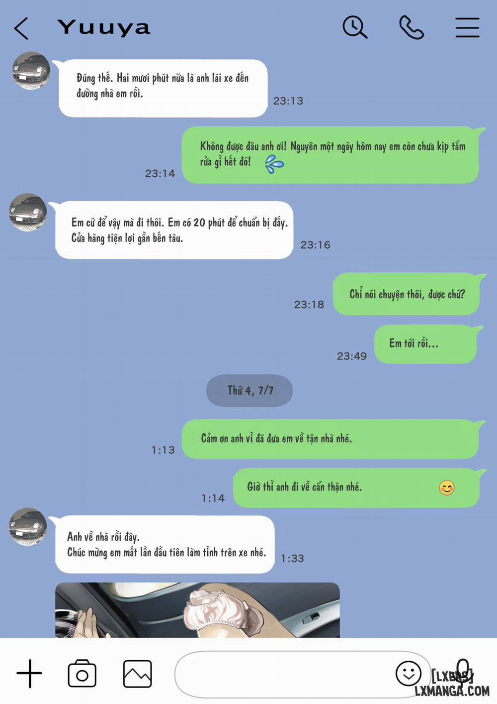 I Only Intended to Peek Through my Girlfriend's Phone 1 1 trang 47