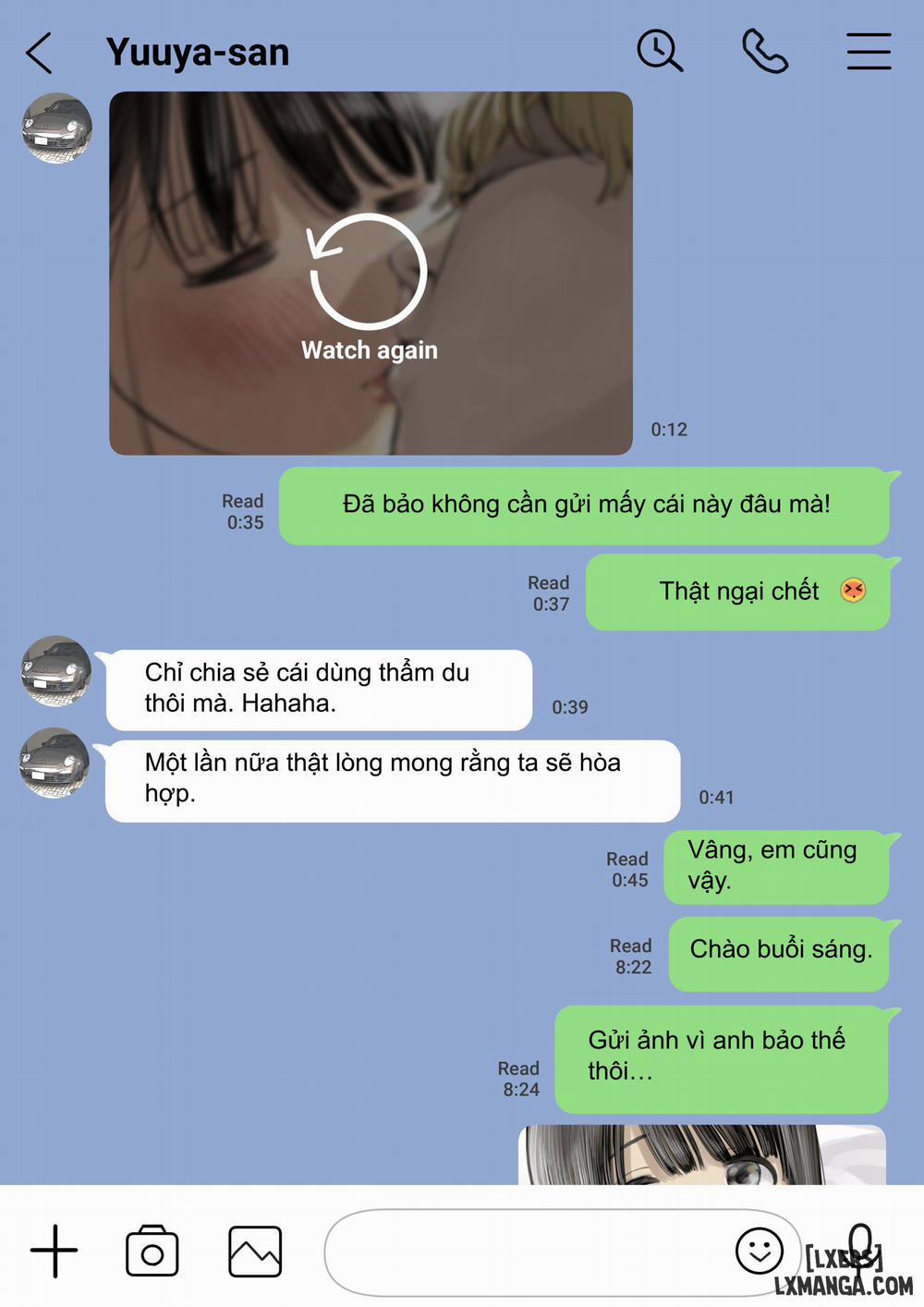I Only Intended to Peek Through my Girlfriend's Phone 1 2 trang 50