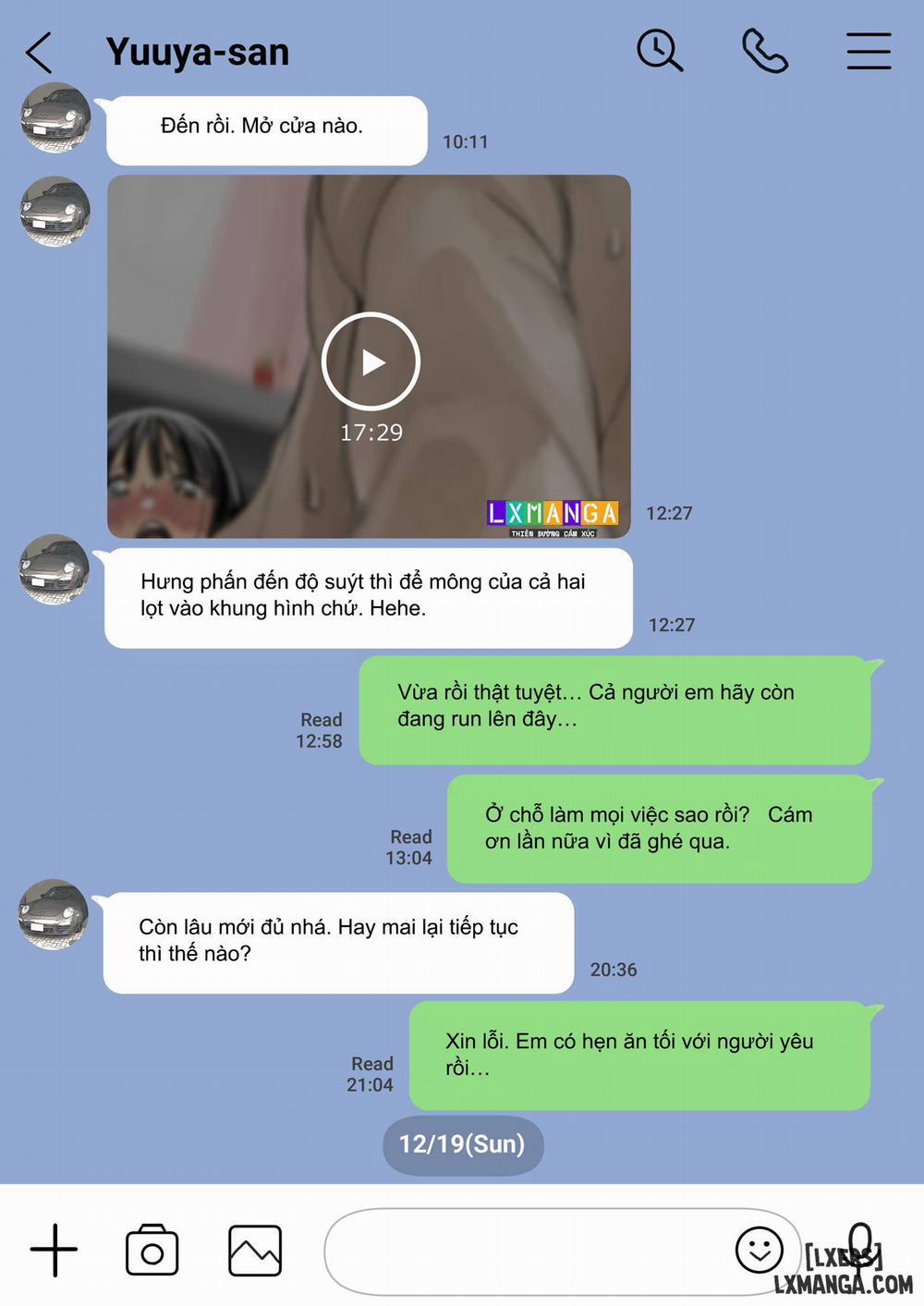 I Only Intended to Peek Through my Girlfriend's Phone 1 2 trang 83